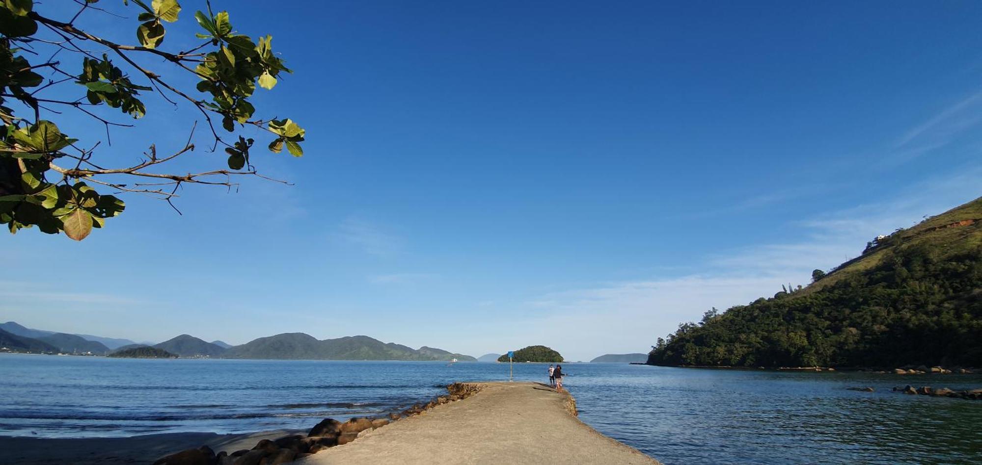 Chales Mar Virado Ubatuba Buitenkant foto