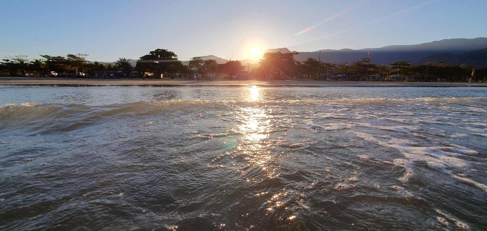 Chales Mar Virado Ubatuba Buitenkant foto
